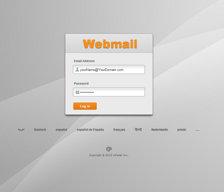 WebMail-Login